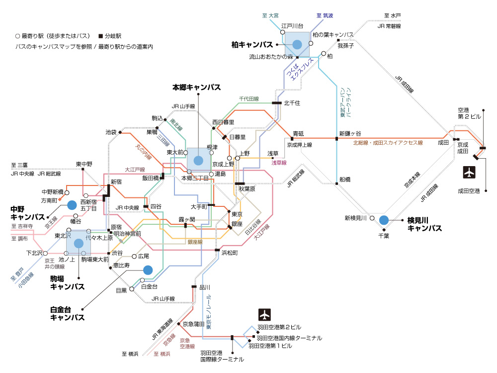 周辺路線図